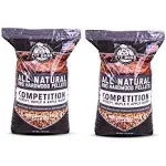 (2 pack) 100% All-Natural Hardwood Competition Blend BBQ Grilling Pellets, 40 lb