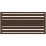 Barrette Outdoor Living 73055917 2 x 4 ft. Boardwalk Umber Decorative Screen Panel