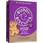 Buddy Biscuits 16 oz Box of Whole Grain Crunchy Dog Treats Made with Natural Roasted Chicken