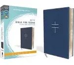 NIV Bible for Teens Thinline Red Letter Edition [Blue] [Book]