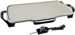 Presto® Diamond Coat Ceramic 22" Griddle, Silver