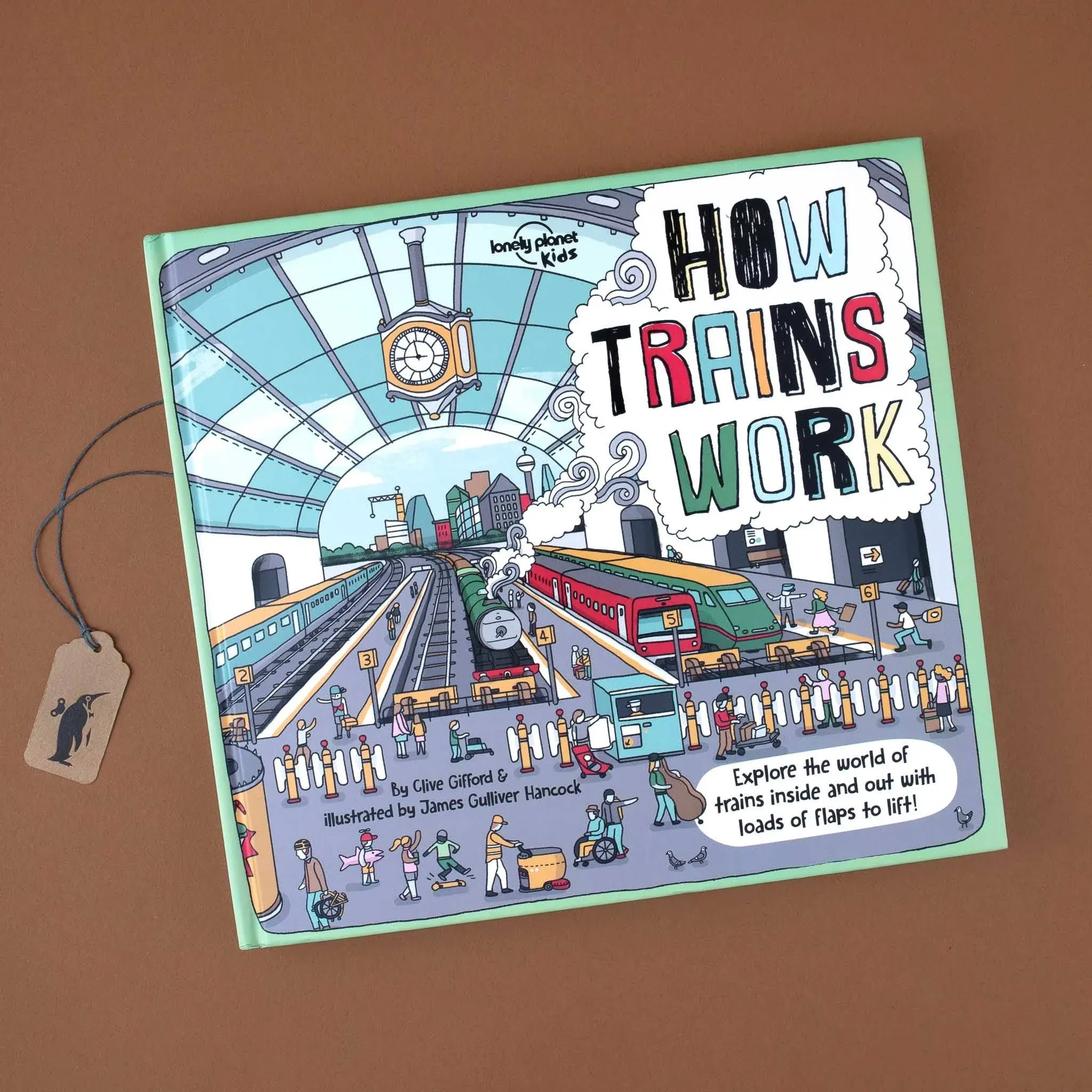 Lonely Planet Kids How Trains Work 1 [Book]