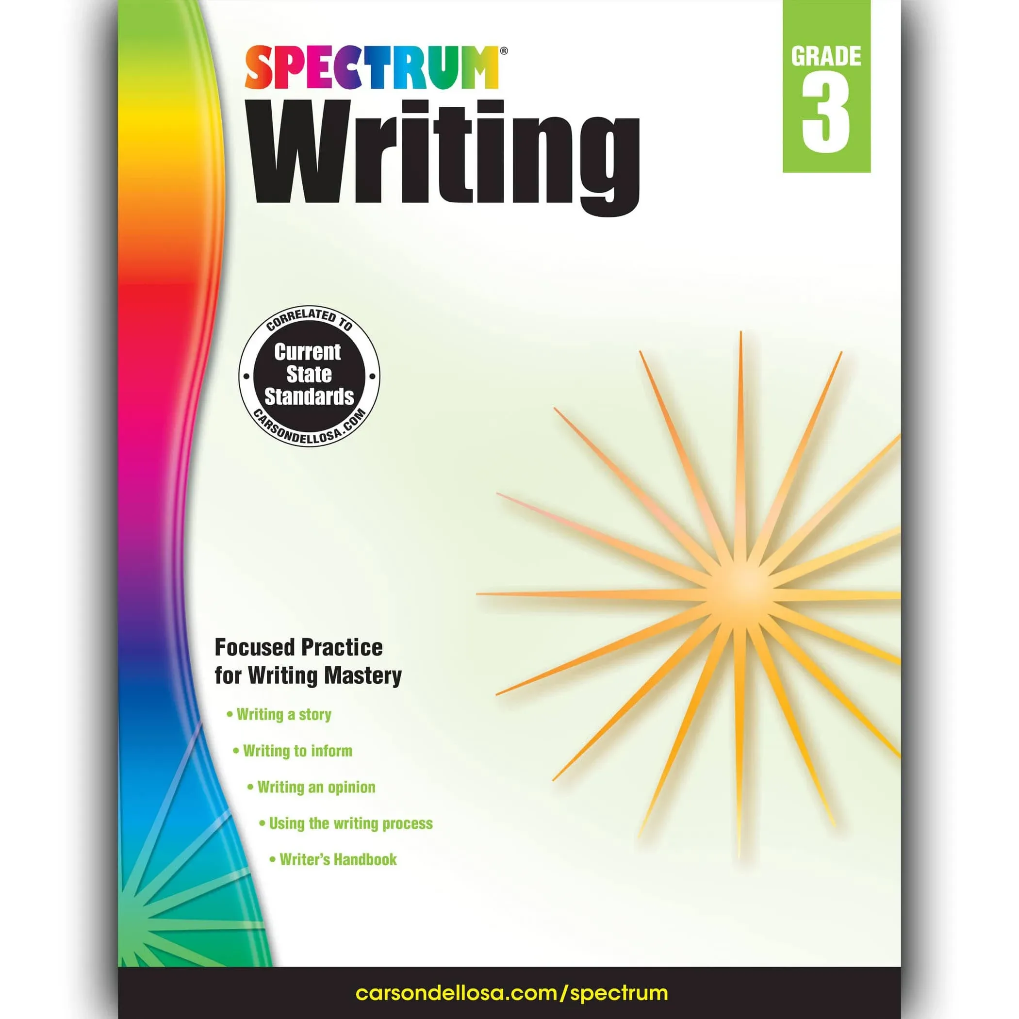 Spectrum Writing Grade 3, Ages 8 to 9, 3rd Grade Writing Workbook, Informative, 