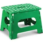 Folding Step Stool - the Lightweight Step Stool Is Sturdy Enough to Support a