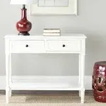 Safavieh American Home Collection Mesa de consola Lexington, Madera, Gris Vintage