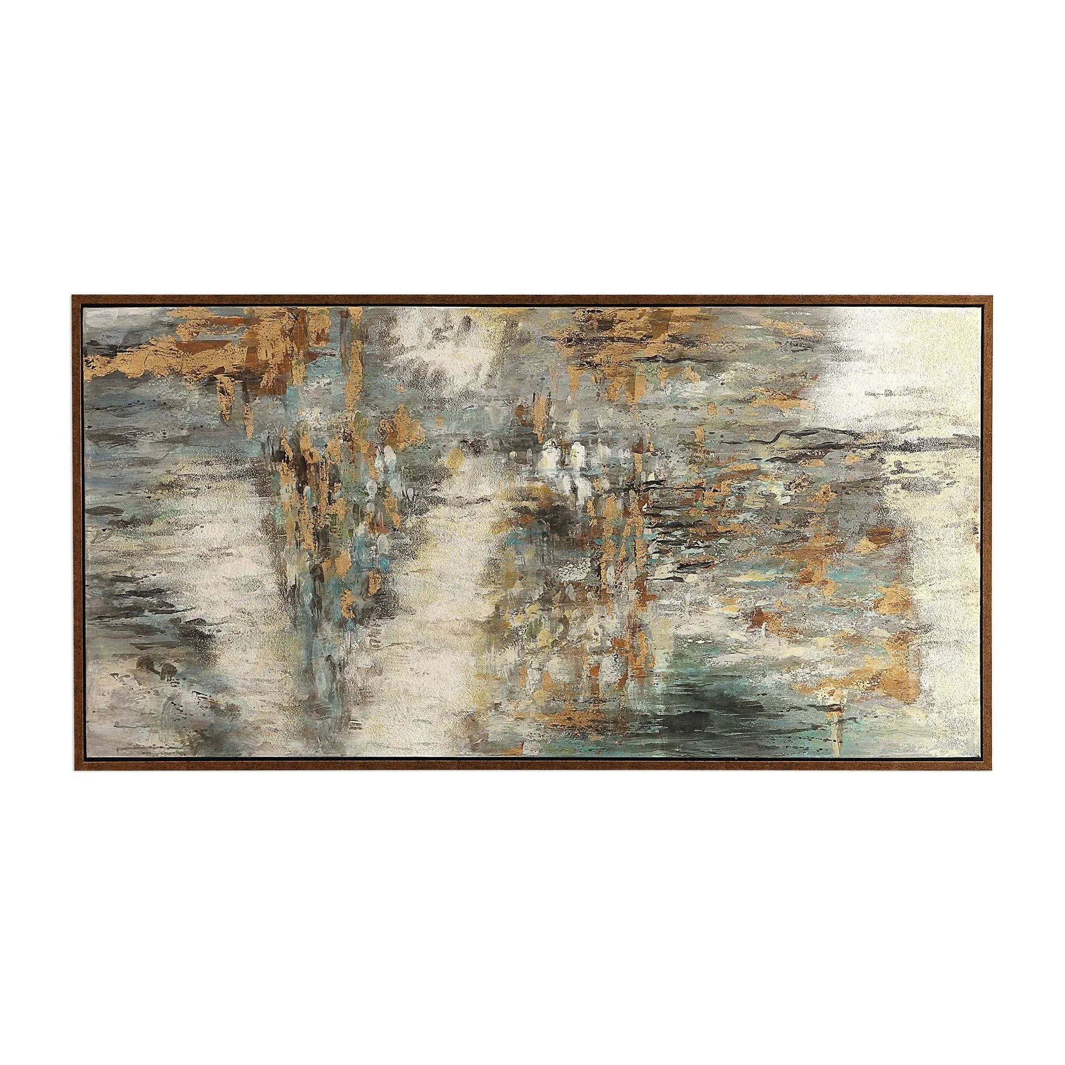 Uttermost Behind The Falls Abstract Art