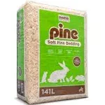 PetsPick Kiln Dried Soft Pine Bedding for Small Pets 24L