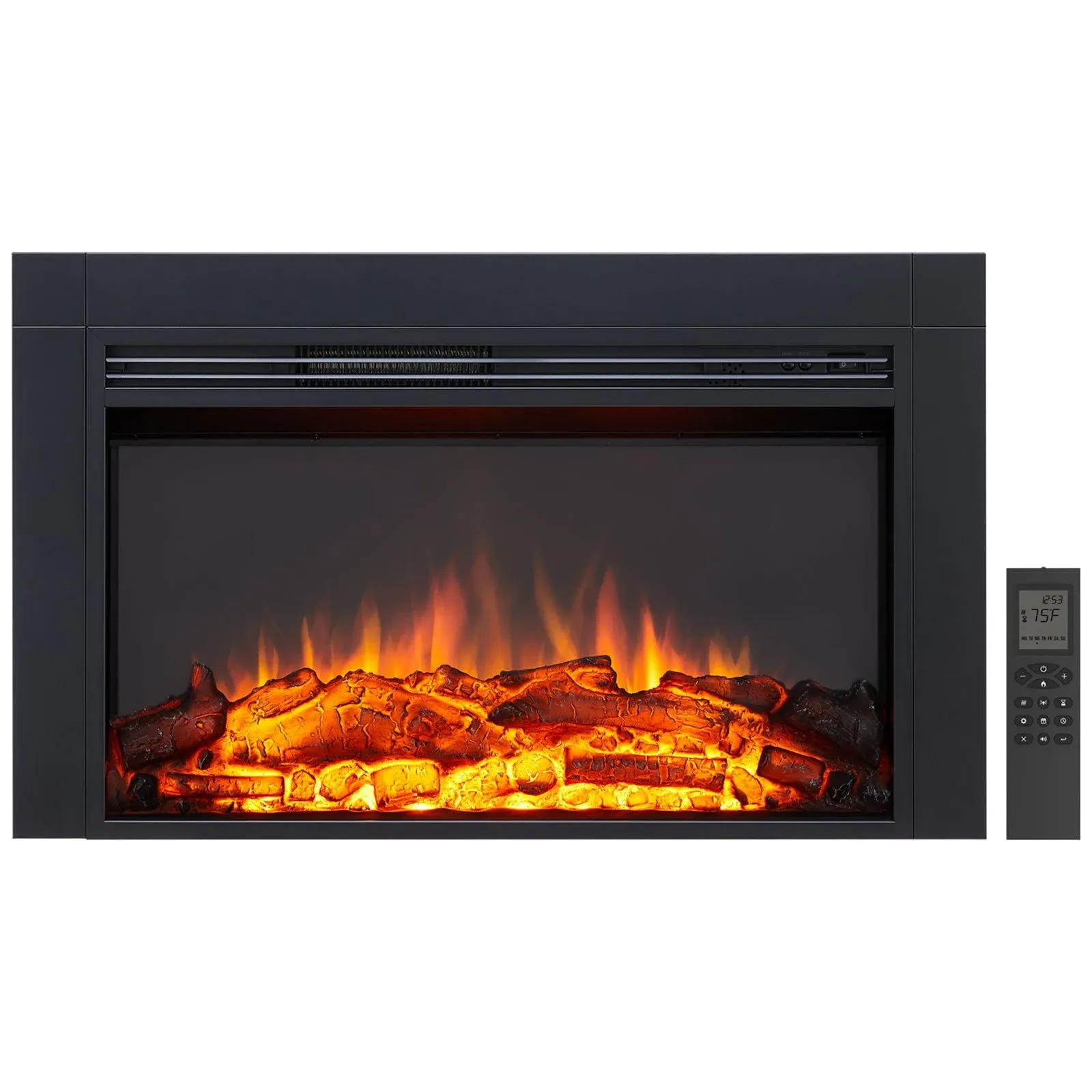 LegendFlame Jaden 36&#034; W x 22&#034; H (EF376) Electric Fireplace Insert with Front ...