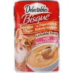 Hartz Delectables Bisque Senior Cat Treats Tuna & Chicken