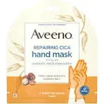 Aveeno Repairing Cica Hand Mask, Oat & Shea Butter, 1 Pair of Gloves