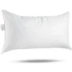 ComfyDown 95% Feather 5% Down, Rectangle Decorative Pillow Insert, Sham STUFFER. - 14" x 22"