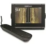 Simrad - GO7 XSR Chartplotter/Fishfinder - Transom Mount Transducer & C-MAP Discover Chart Active Imaging 3-in-1