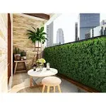 [2024 Upgrade] ColourTree 39" x 198" Artificial Ivy Privacy Fence & Grass Backdrop Wall, Faux Leaves Hedges Panels for Outdoor, Indoor Decor - 3 Years Warranty - Sturdy Backing