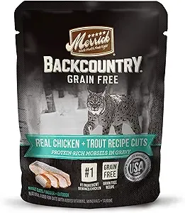 Merrick Backcountry Grain Free Real Recipe Cuts Wet Cat Food