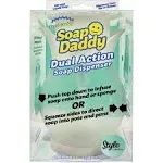 Scrub Daddy Soap Dispenser - Soap Daddy, Dual Action Bottle for Kitchen , Refillable, Smooth Finish, 1 Count