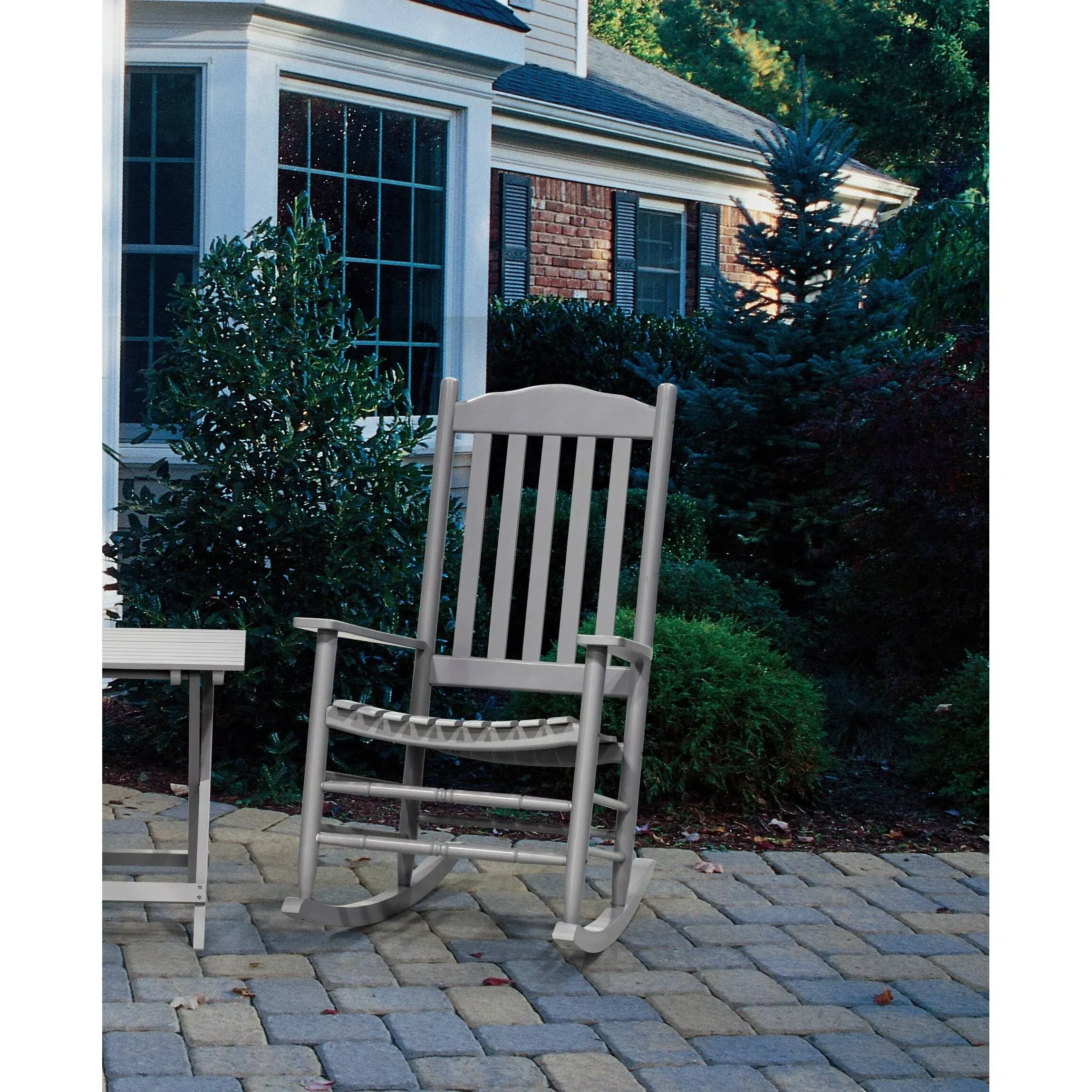 Unbranded Gray Wood Outdoor Rocking Chair DL-SS21047