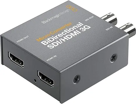 Blackmagic Design Bidirectional SDI/HDMI 3G Micro Converter with Power Supply