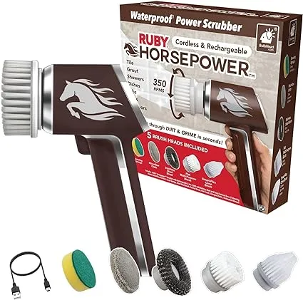 Horsepower | Cordless Power Scrubber | As Seen On TV