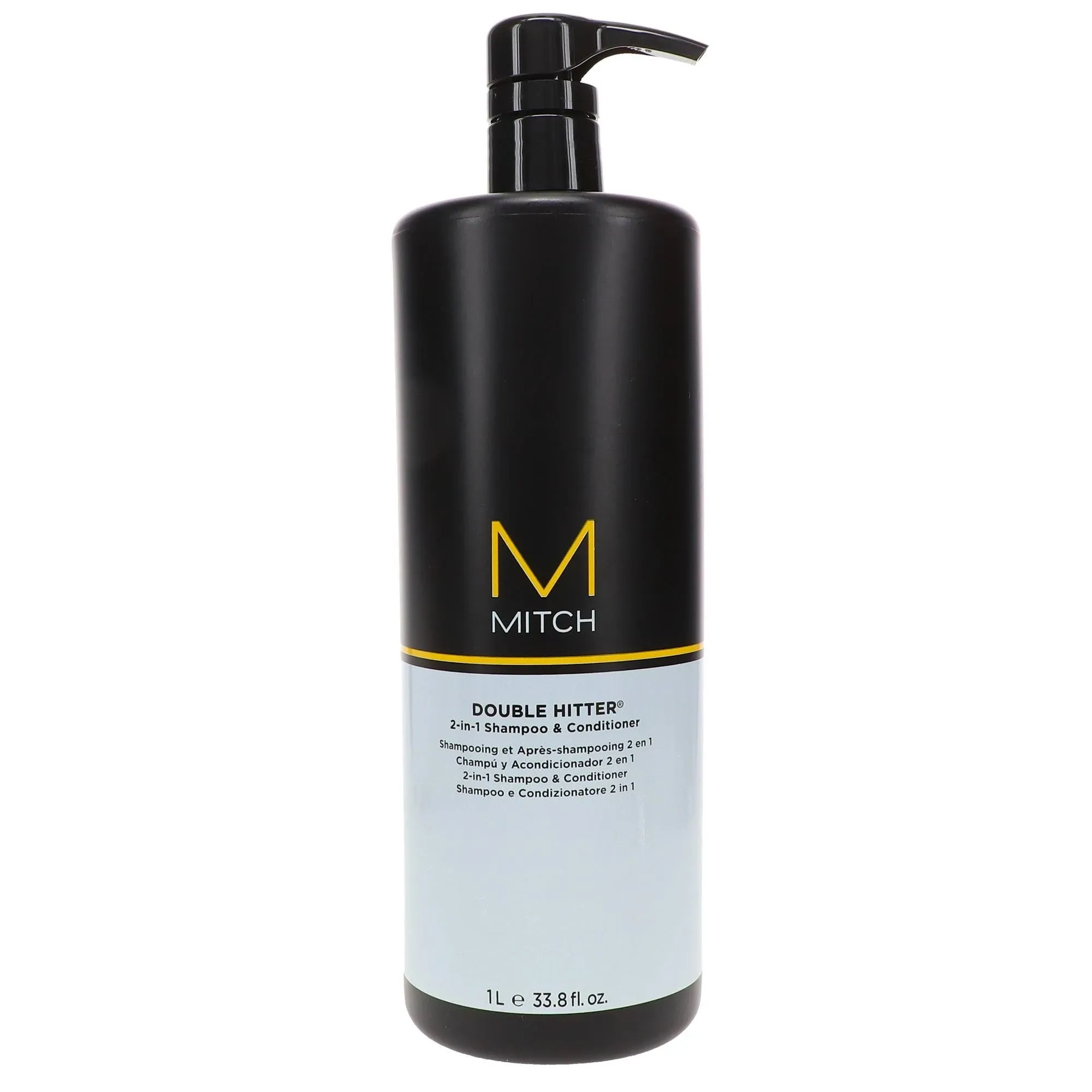 Paul Mitchell Mitch Double Hitter 2-in-1 Shampoo & Conditioner 33.8 oz