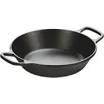 Lodge L5RPL3 Cast Iron Round Pan, 8 in, Black