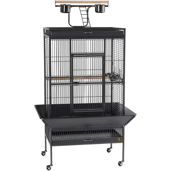 Prevue Hendryx Signature Series Large Bird Cage; Black