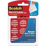 3M Scotch Restickable Mounting Tabs