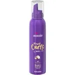 Aussie Miracle Curls Styling Mousse, Maximum Hold, 6 Oz