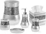 Creative Scents 6 Piece Bathroom Accessories Set