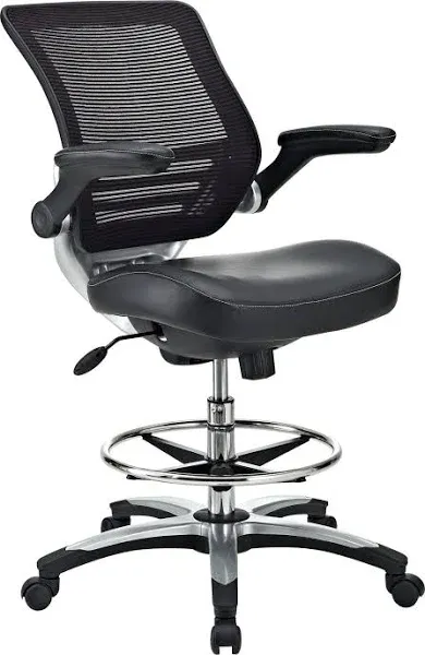 Modway Edge Black Drafting Chair