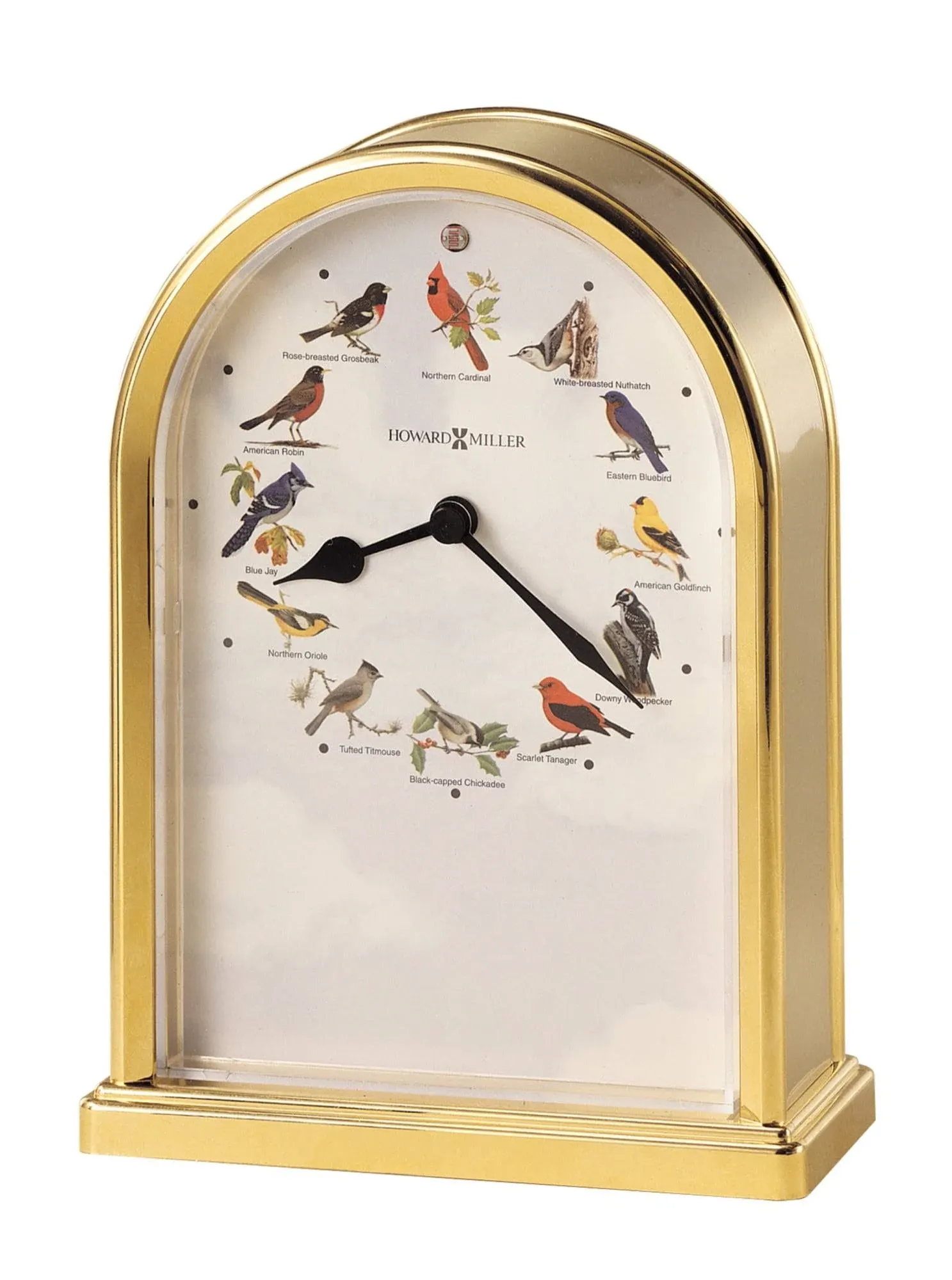 Howard Miller Songbirds of North America III Table Clock