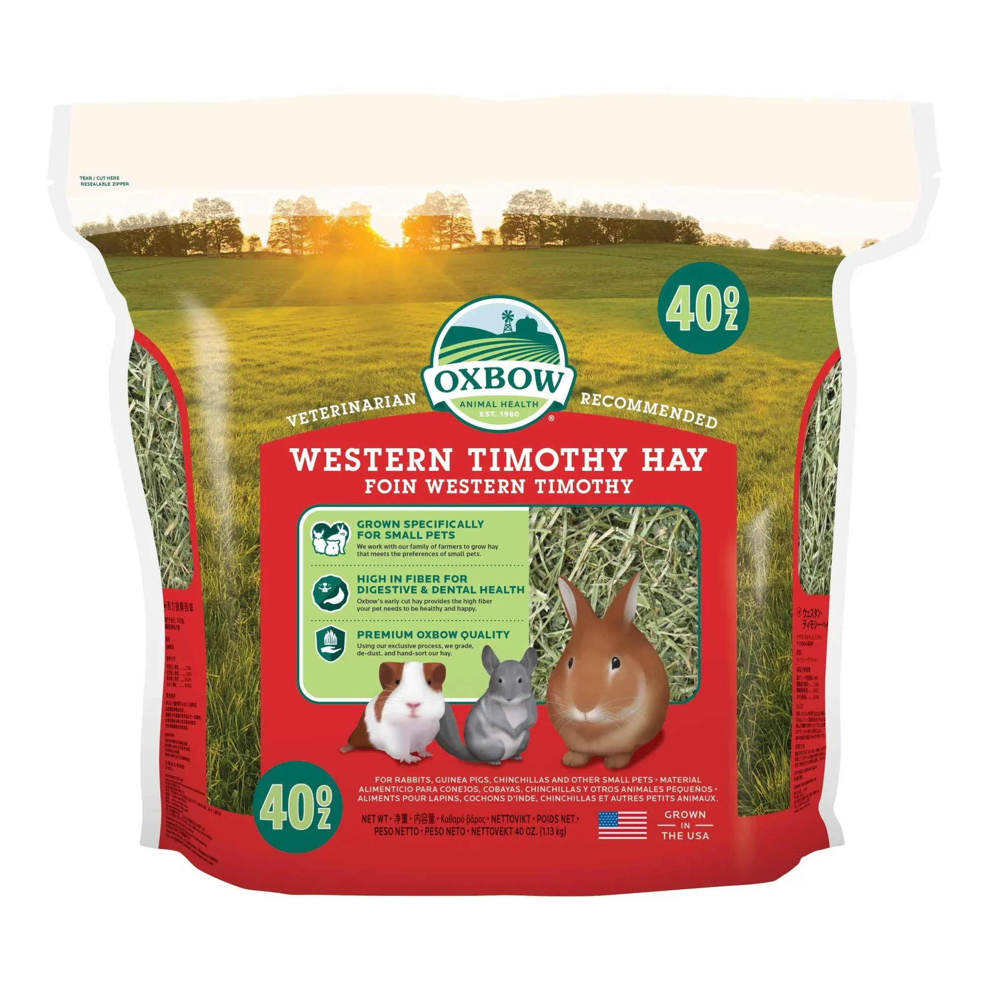 Oxbow - Western Timothy Hay 40-oz