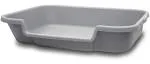 Bunny Go Here Rabbit Litter Box by NE14pets Misty Gray Color USA Made! See Size Dimensions Drawing Prior to Ordering