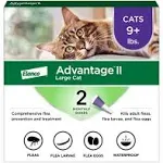 Advantage II Flea Treatment for Large Cats Over 9 lbs 6 Pack