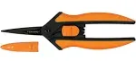 Fiskars Micro-Tip Pruning Snips Garden Tool with Steel Blade and Softgrip Handle