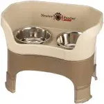 Neater Feeder Deluxe with Leg Extensions (Large, Cappuccino)