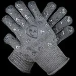 Grill Armor Gloves Grill Armor Oven Gloves 932°F Extreme Heat & Cut Resistant Oven Mitts with Fingers for BBQ