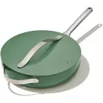 Caraway Sage Non-Stick Ceramic Sauté Pan