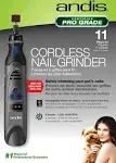 Andis Cordless 6-Speed Dog & Cat Nail Grinder