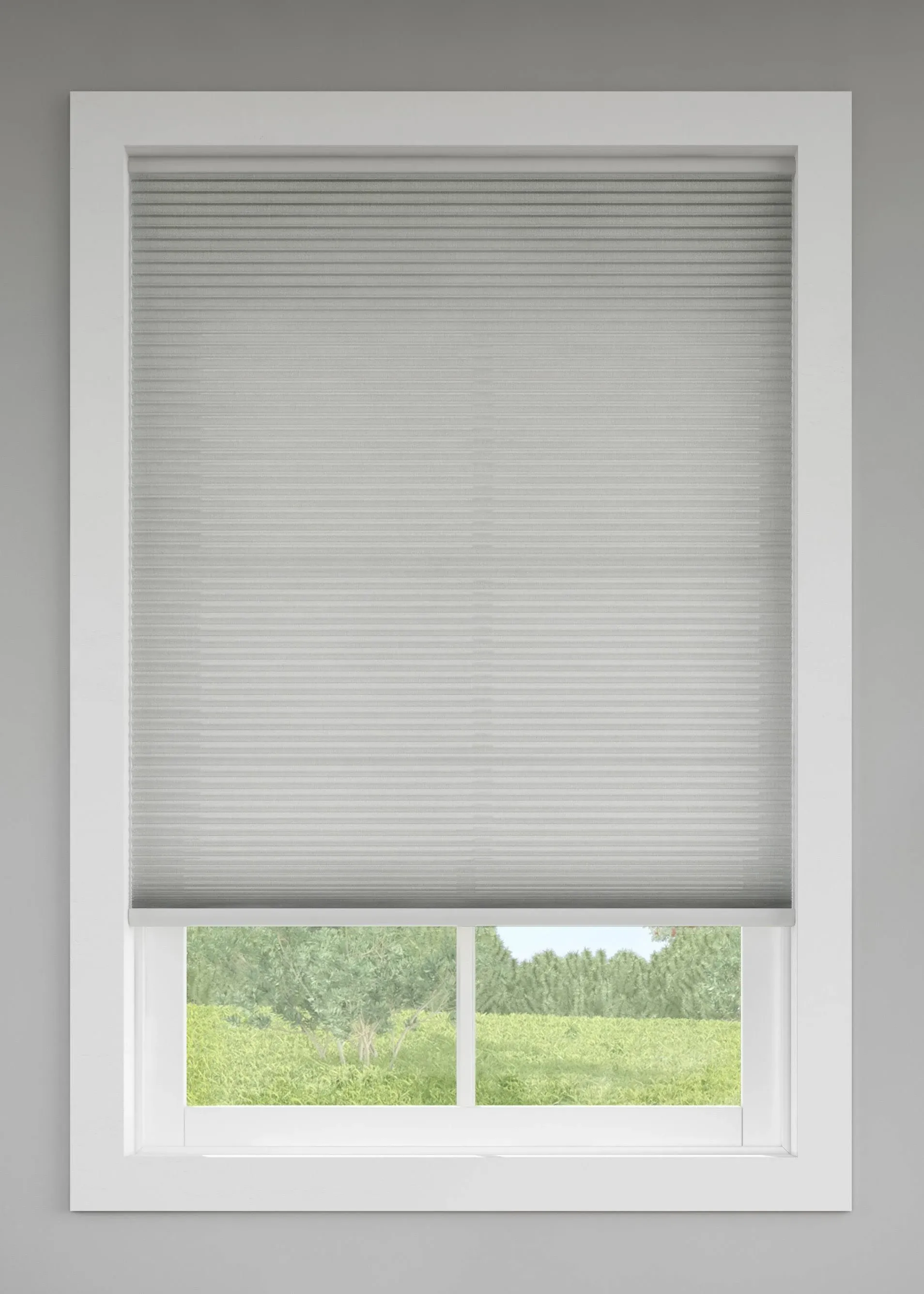 LEVOLOR Room Darkening Cordless Cellular Shade,Snow 72&#034;x72&#034; #0060117