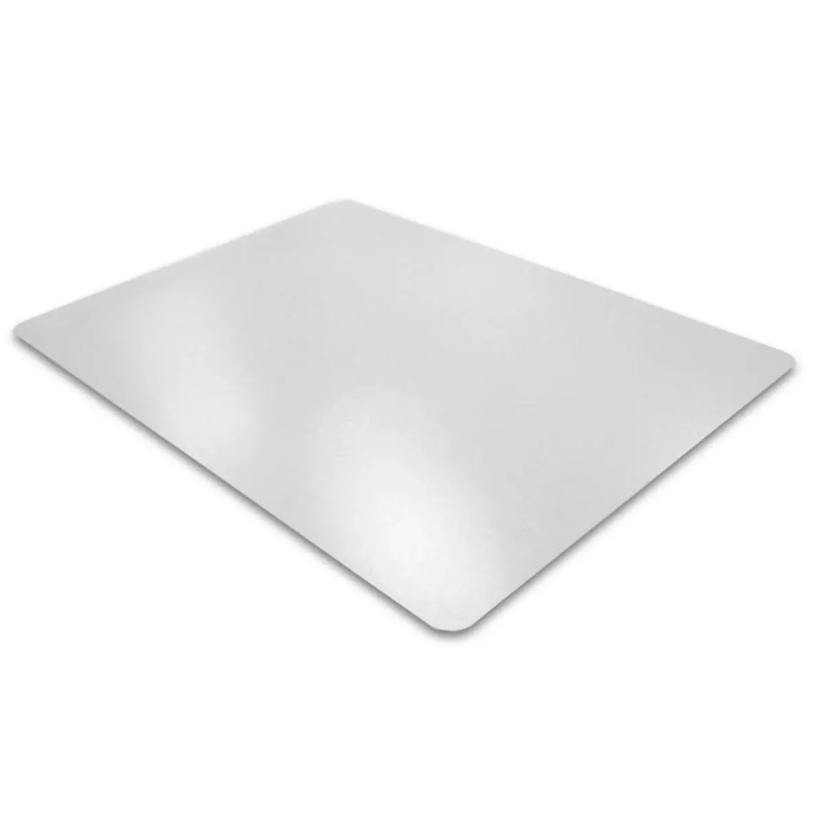 Floortex Valuemat 48x60" Rectangular Plastic Chair Mat for Hard Floor in Clear - Modern - Chair Mats - by clickhere2shop | Houzz