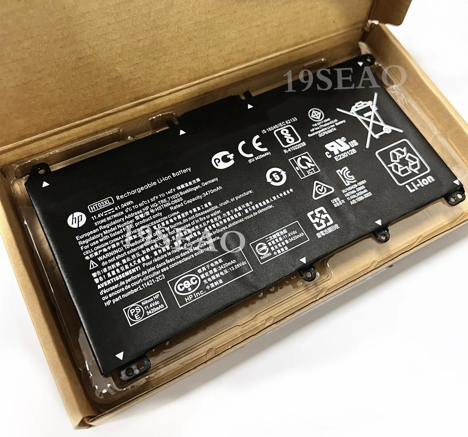 Genuine OEM HT03XL Battery for HP Pavilion