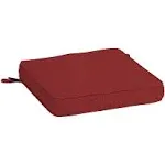 Arden Selections ProFoam Essentials Outdoor Seat Cushion 20 x 20, Ruby Red Leala