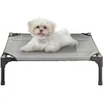 Petmaker Cot-Style Elevated Pet Bed, Gray, Small