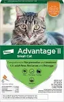 6 Pack, Advantage II for Small Cats (5-9 lbs)