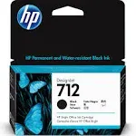 HP 712 (3ED70A) Black Ink Cartridge