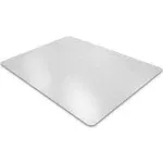 Vinyl Rectangular Chair Mat for Hard Floor - 48" x 60" by Floortex