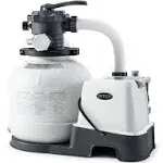 Intex 120V Krystal Clear Saltwater System and Sand Filter Pump