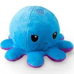 Reversible Octopus Plush Purple & Blue