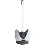 Clorox Hideaway Toilet Plunger, with Caddy, White