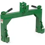 Titan Attachments Green 3 Point Quick Hitch Adaptor to Category 1 and 2 Tractors